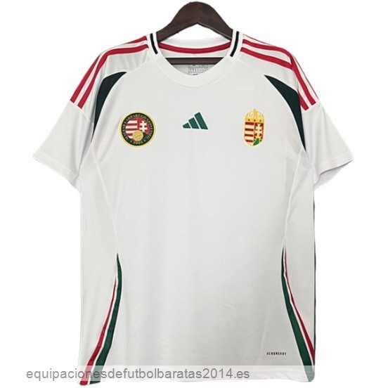 Nuevo Tailandia 2ª Camiseta Hungria 2024 Blanco Baratas